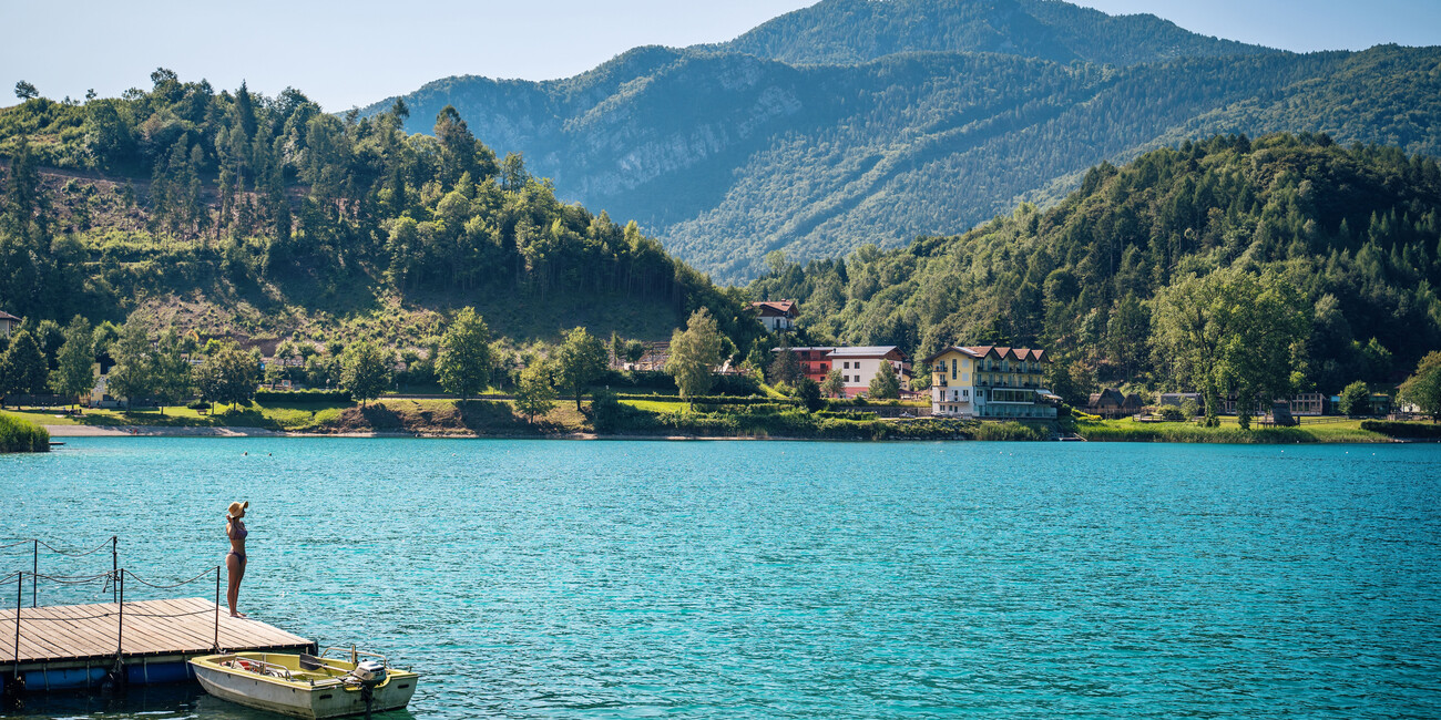 Am Seeufer und in den Bergen: Familien-Camping im Trentino #1