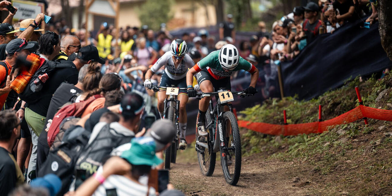 LE UCI MOUNTAIN BIKE WORLD SERIES IN VAL DI SOLE IN RAMPA DI LANCIO #3