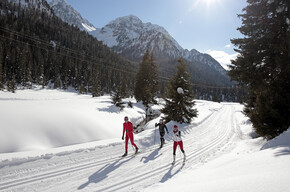 Centro del Fondo Alochet, ideale per sciare in Val di Fassa