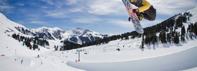 Val di Fiemme Snowpark Obereggen | © APT Val di Fiemme