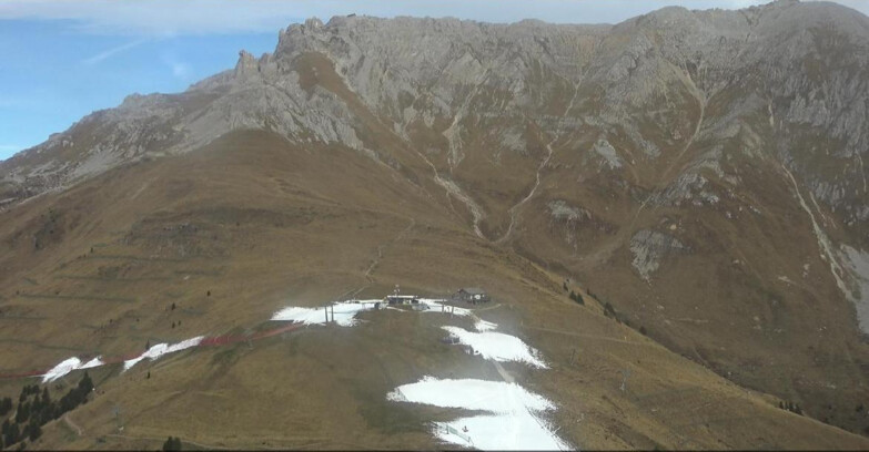 Webcam Пампеаго - Предаццо - Оберегген	 - Mountain hut Passo Feudo