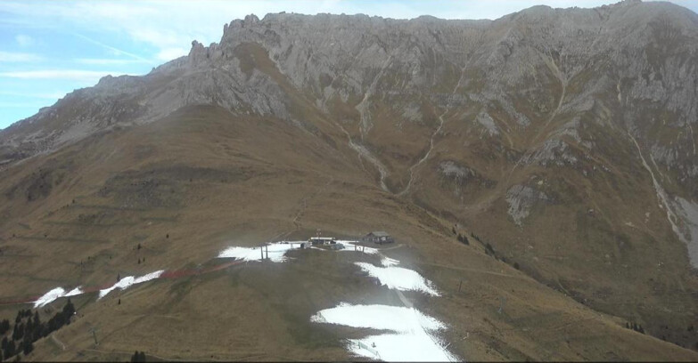 Webcam Пампеаго - Предаццо - Оберегген	 - Mountain hut Passo Feudo