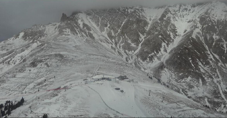 Webcam Pampeago  - Predazzo -  Obereggen - Mountain hut Passo Feudo