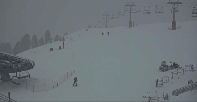 Webcam Alpe Cermis  - Chairlift and slope Lagorai