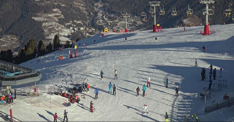 Webcam Alpe Cermis  - Chairlift and slope Lagorai