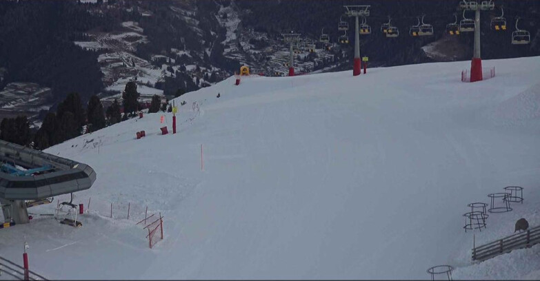 Webcam Alpe Cermis  - Chairlift and slope Lagorai