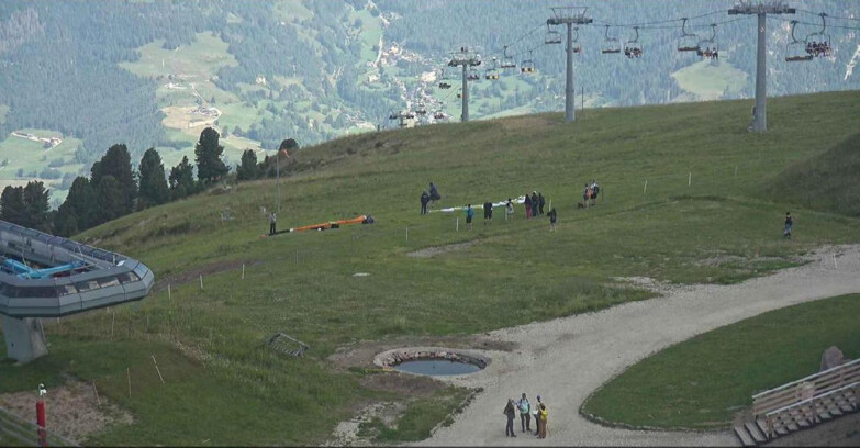 Webcam Alpe Cermis  - Chairlift and slope Lagorai