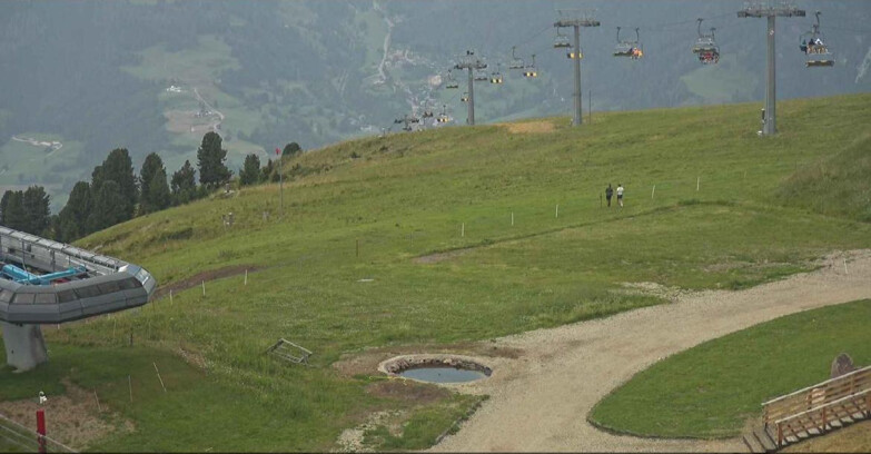 Webcam Alpe Cermis  - Chairlift and slope Lagorai