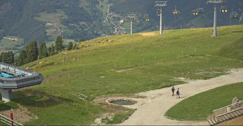 Webcam Alpe Cermis  - Chairlift and slope Lagorai