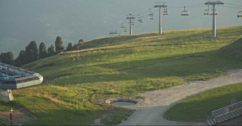 Webcam Alpe Cermis  - Chairlift and slope Lagorai