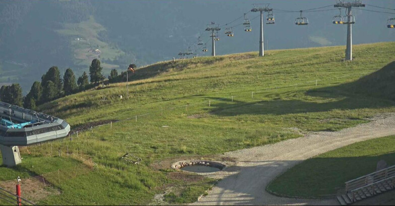 Webcam Alpe Cermis  - Chairlift and slope Lagorai