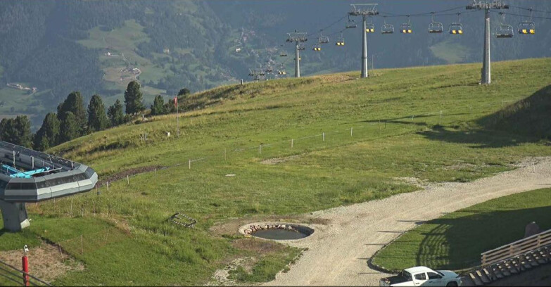 Webcam Alpe Cermis  - Chairlift and slope Lagorai