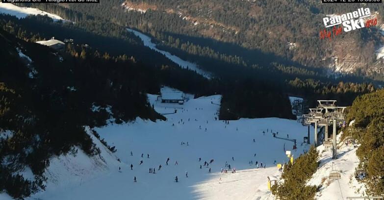 Webcam Paganella Ski – Andalo – Fai della Paganella -  Rifugio Albi de Mez