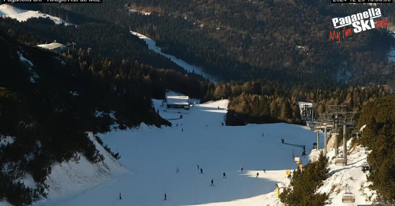 Webcam Paganella Ski – Andalo – Fai della Paganella -  Rifugio Albi de Mez