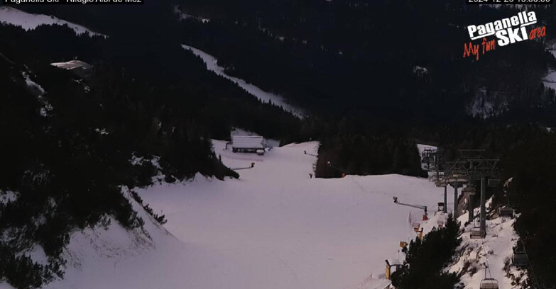 Webcam Paganella Ski – Andalo – Fai della Paganella -  Rifugio Albi de Mez