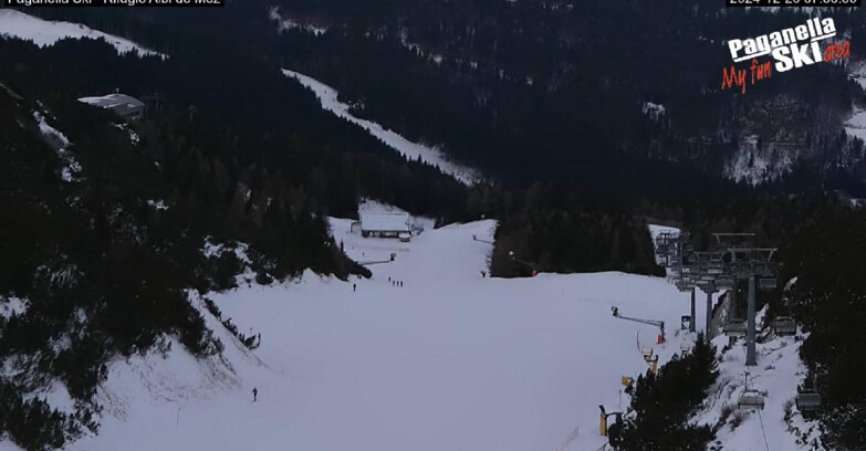 Webcam Paganella Ski – Andalo – Fai della Paganella -  Rifugio Albi de Mez