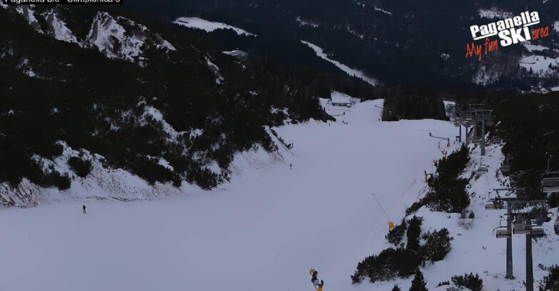 Webcam Paganella Ski – Andalo – Fai della Paganella - Pista Olimpionica 3