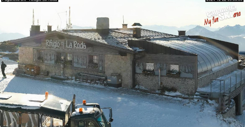 Webcam Paganella Ski – Andalo – Fai della Paganella - Rifugio La Roda