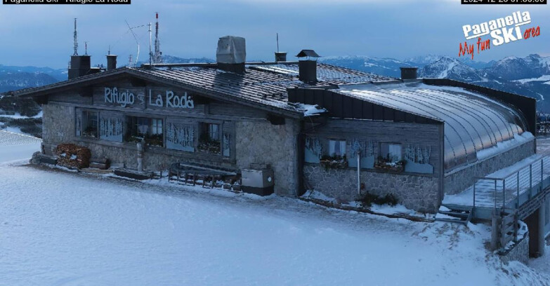 Webcam Paganella Ski – Andalo – Fai della Paganella - Rifugio La Roda