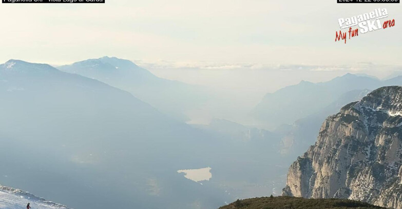 Webcam Paganella Ski – Andalo – Fai della Paganella - Vista Lago di Garda 