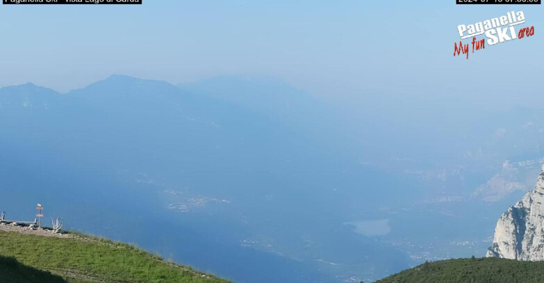 Webcam Paganella Ski – Andalo – Fai della Paganella - Vista Lago di Garda