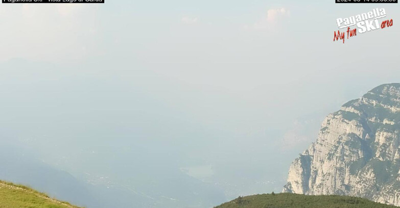 Webcam Paganella Ski – Andalo – Fai della Paganella - Vista Lago di Garda