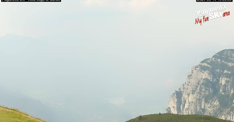 Webcam Paganella Ski – Andalo – Fai della Paganella - Vista Lago di Garda