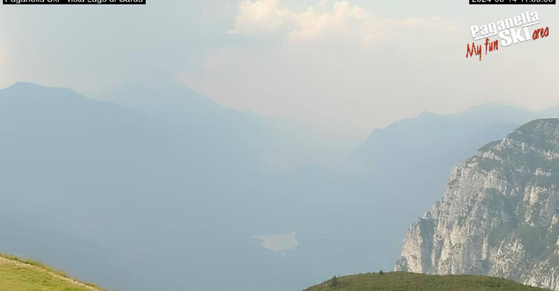 Webcam Paganella Ski – Andalo – Fai della Paganella - Vista Lago di Garda