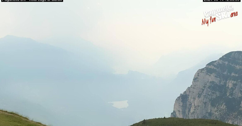 Webcam Paganella Ski – Andalo – Fai della Paganella - Vista Lago di Garda