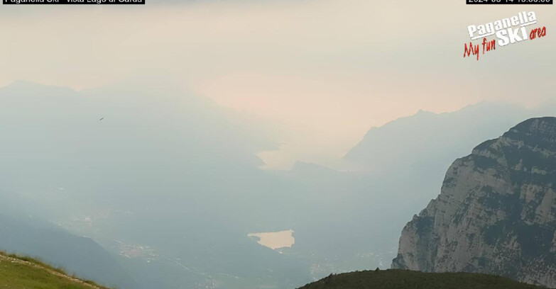 Webcam Paganella Ski – Andalo – Fai della Paganella - Vista Lago di Garda