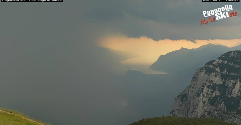 Webcam Paganella Ski – Andalo – Fai della Paganella - Vista Lago di Garda