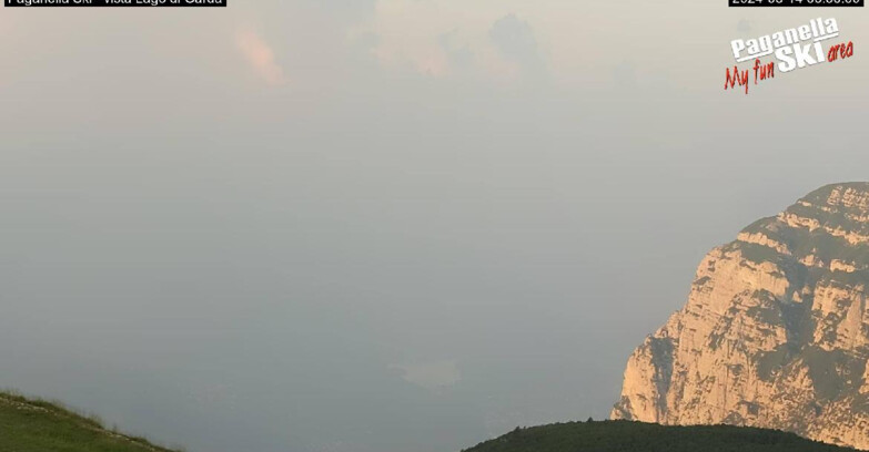 Webcam Paganella Ski – Andalo – Fai della Paganella - Vista Lago di Garda