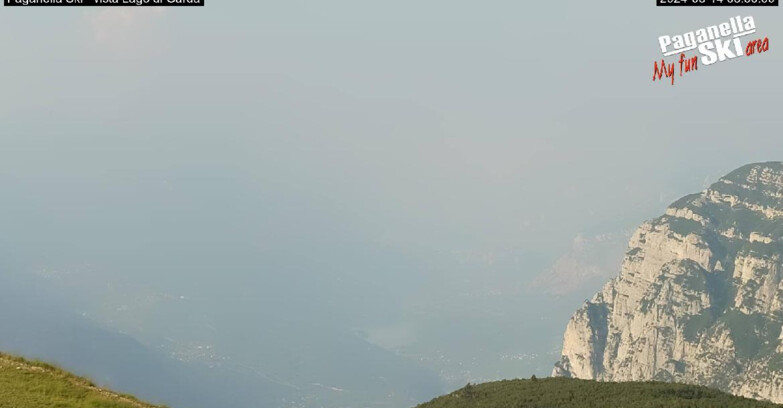 Webcam Paganella Ski – Andalo – Fai della Paganella - Vista Lago di Garda