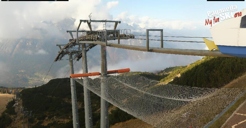 Webcam Paganella Ski – Andalo – Fai della Paganella - Arrivo Telecabina Doss Pelà