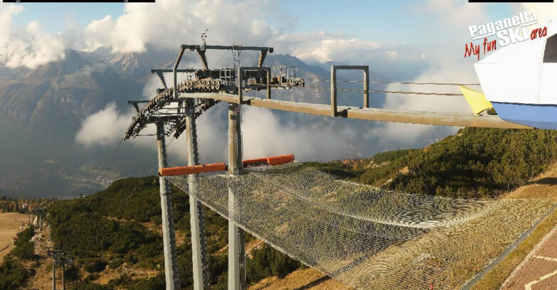 Webcam Paganella Ski – Andalo – Fai della Paganella - Arrivo Telecabina Doss Pelà