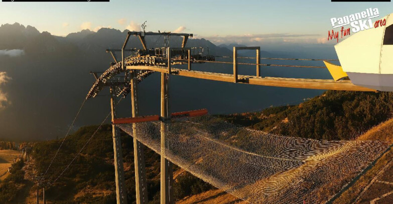 Webcam Paganella Ski – Andalo – Fai della Paganella - Arrivo Telecabina Doss Pelà