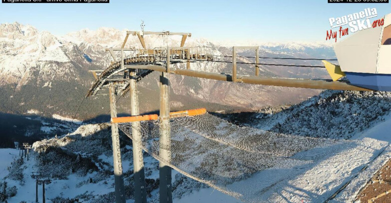 Webcam Paganella Ski – Andalo – Fai della Paganella - Cableway Doss Pelà