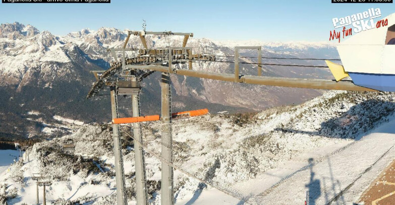 Webcam Paganella Ski – Andalo – Fai della Paganella - Cableway Doss Pelà