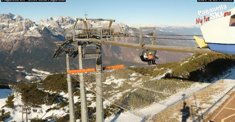 Webcam Paganella Ski -Андало-Фаи-делла-Паганелла  - Cableway Doss Pelà