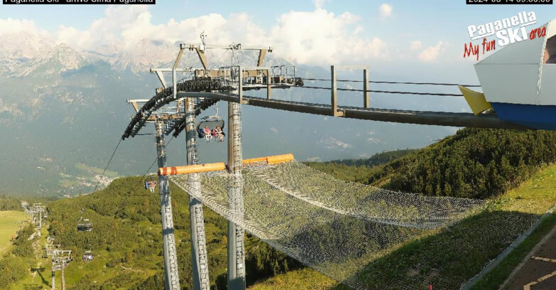 Webcam Paganella Ski – Andalo – Fai della Paganella - Cableway Doss Pelà