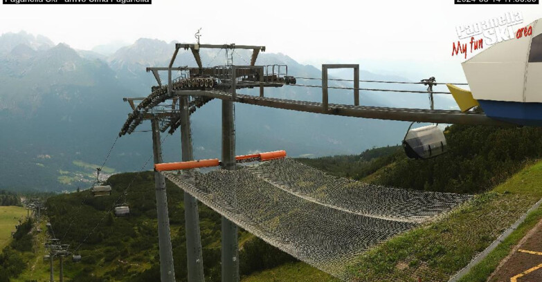 Webcam Paganella Ski – Andalo – Fai della Paganella - Cableway Doss Pelà