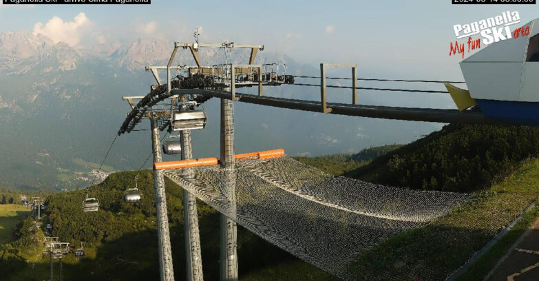 Webcam Paganella Ski – Andalo – Fai della Paganella - Cableway Doss Pelà