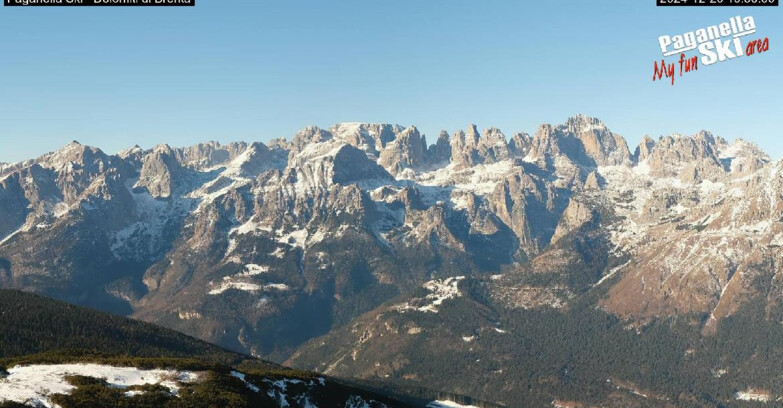 Webcam Paganella Ski – Andalo – Fai della Paganella - Dolomiti di Brenta