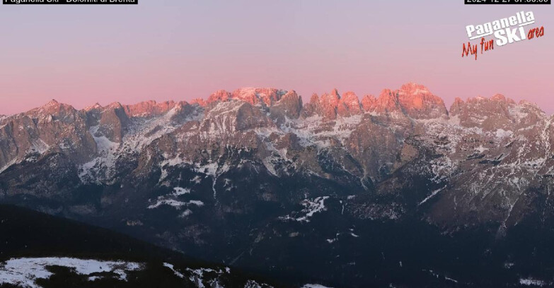 Webcam Paganella Ski – Andalo – Fai della Paganella - Dolomiti di Brenta