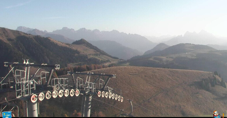 Webcam Passo Brocon-Marande - Panorama vs. Paradiso