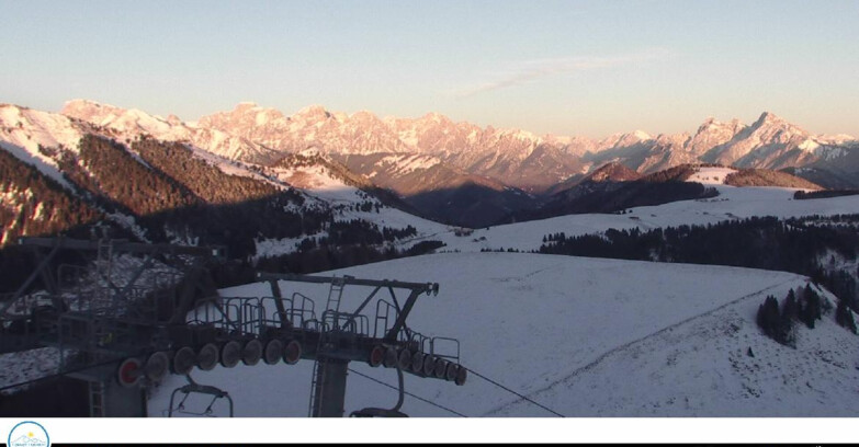 Webcam Passo Brocon-Marande - Panorama vs. Paradiso