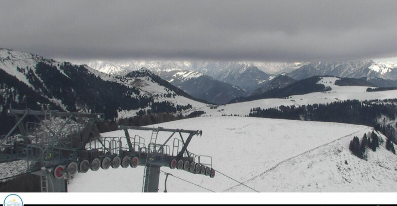 Webcam Passo Brocon-Marande - Panorama vs. Paradiso