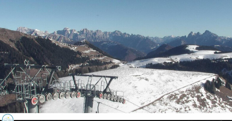 Webcam Passo Brocon-Marande - Landschaft vs. Paradiso