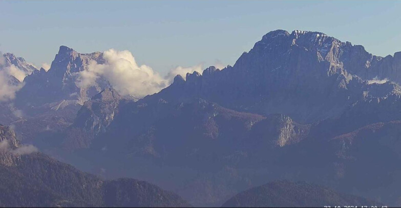 Webcam Passo San Pellegrino-Falcade - Pelmo e Civetta