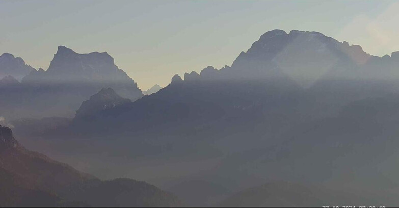 Webcam Passo San Pellegrino-Falcade - Pelmo e Civetta